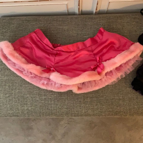 Santa Baby! Victoria Secret Santa Skirt - Picture 2 of 7